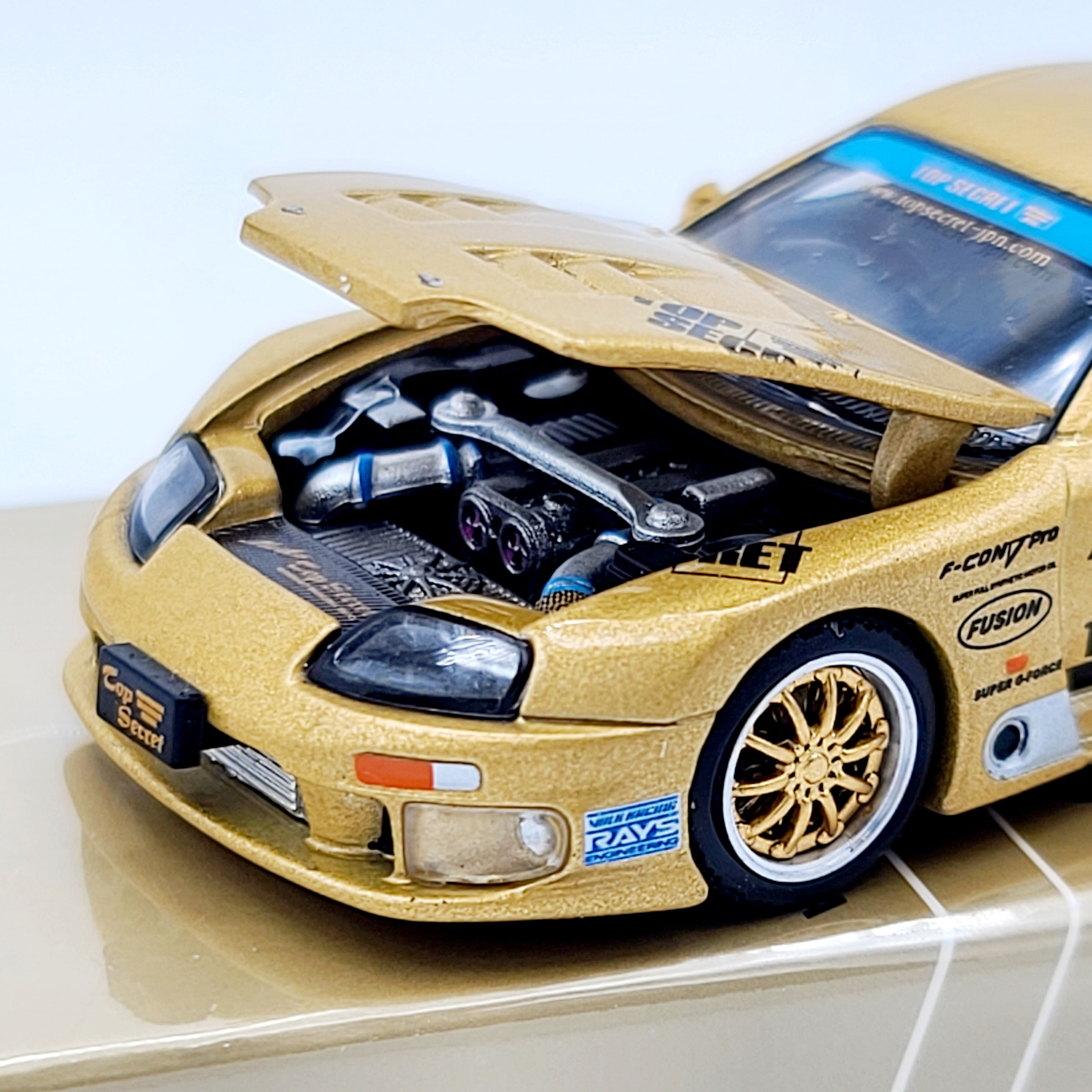Pop Race Top Secret GT300 Supra - 1:64 scale (2025 Limited Edition)
